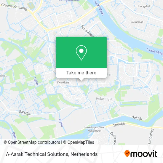 A-Asrak Technical Solutions map