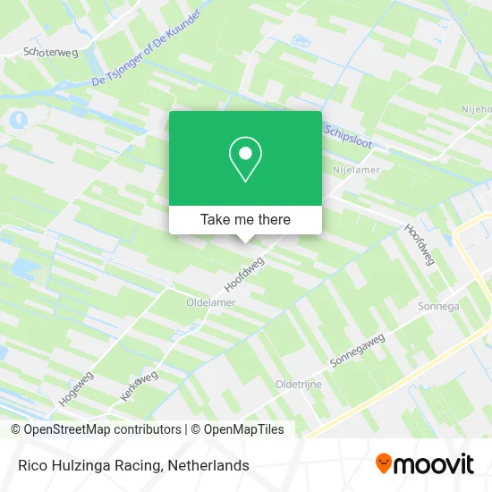 Rico Hulzinga Racing Karte