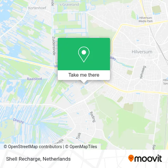 Shell Recharge map
