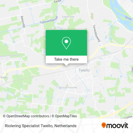Riolering Specialist Twello map