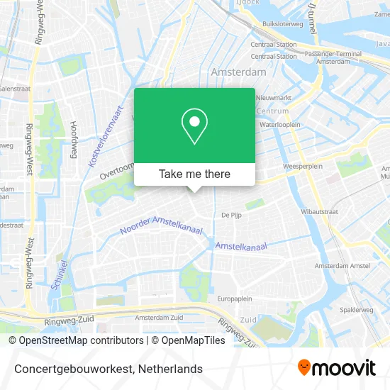 Concertgebouworkest Karte