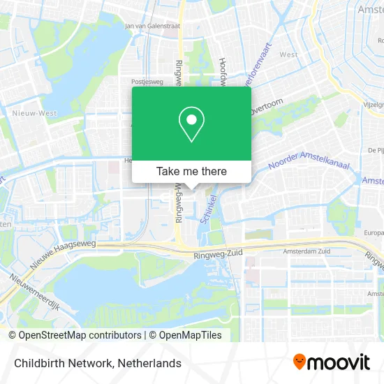 Childbirth Network map