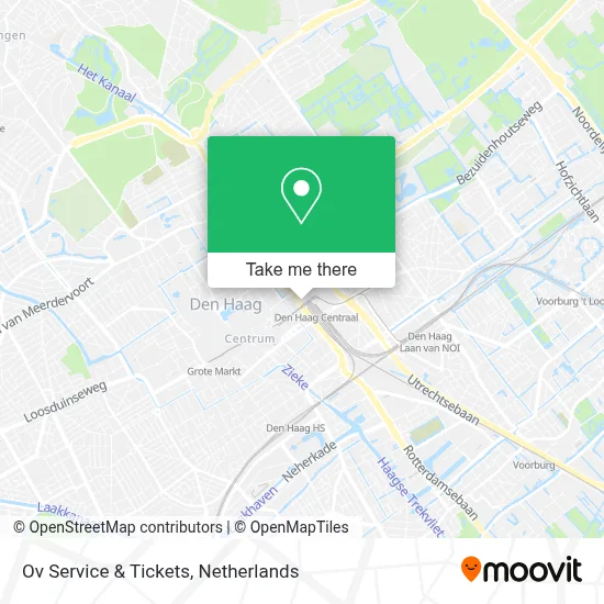 Ov Service & Tickets map