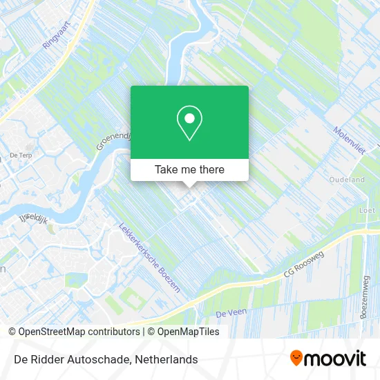 De Ridder Autoschade map