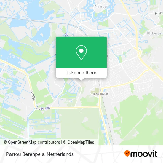 Partou Berenpels map