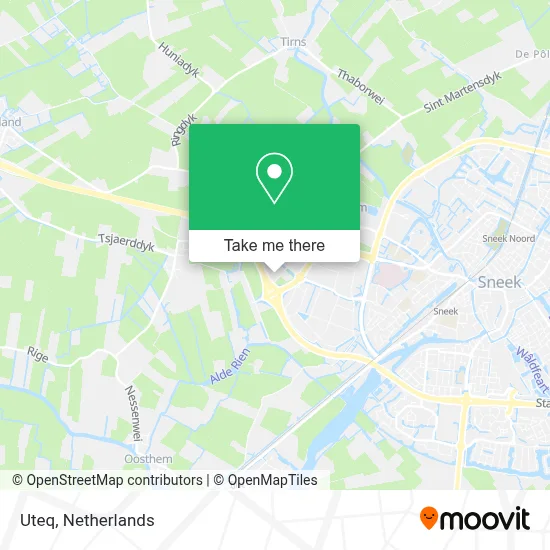 Uteq map