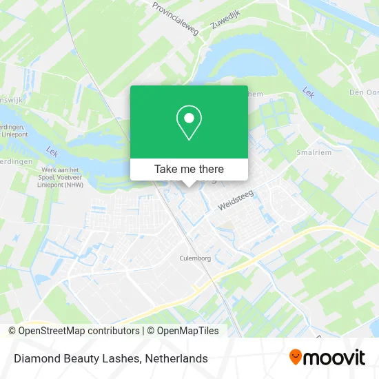 Diamond Beauty Lashes map