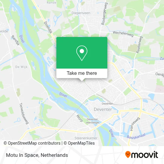 Motu In Space map
