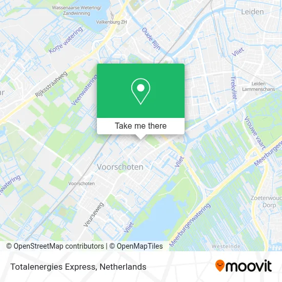 Totalenergies Express map