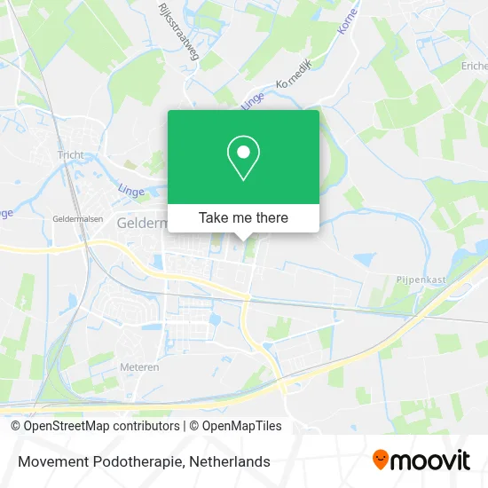 Movement Podotherapie map