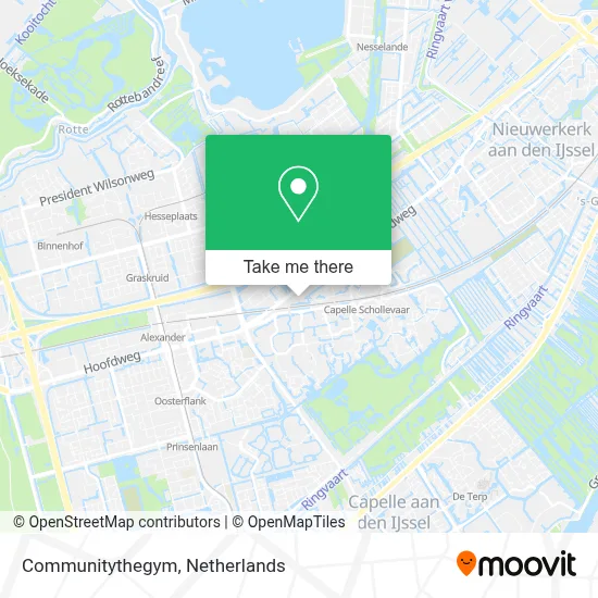 Communitythegym map
