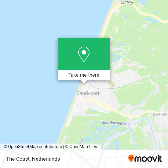 De Kust map