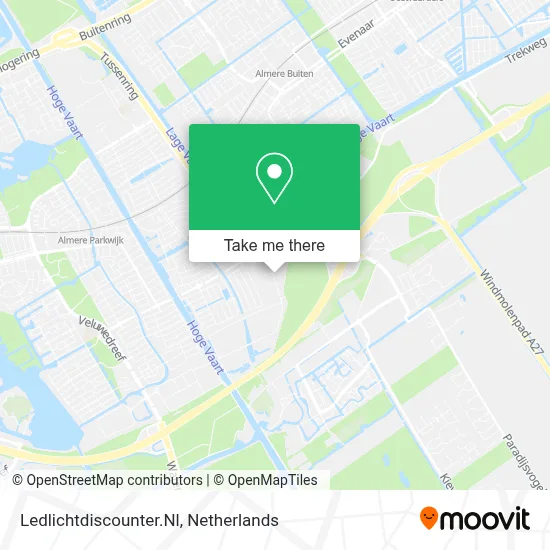 Ledlichtdiscounter.Nl map