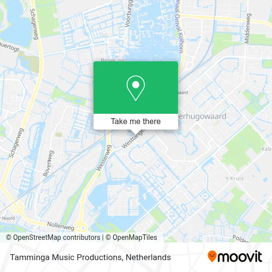 Tamminga Music Productions map