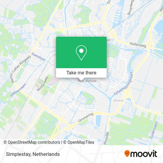 Simplestay map