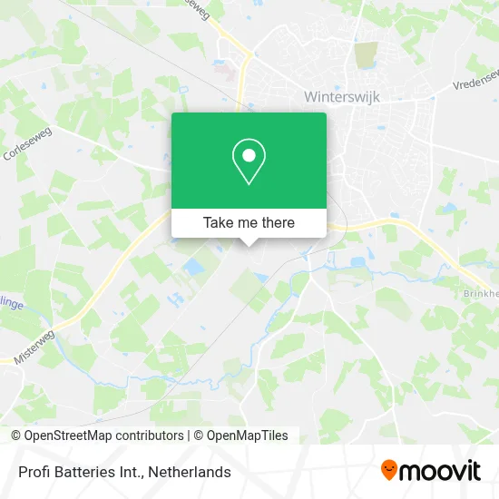 Profi Batteries Int. map