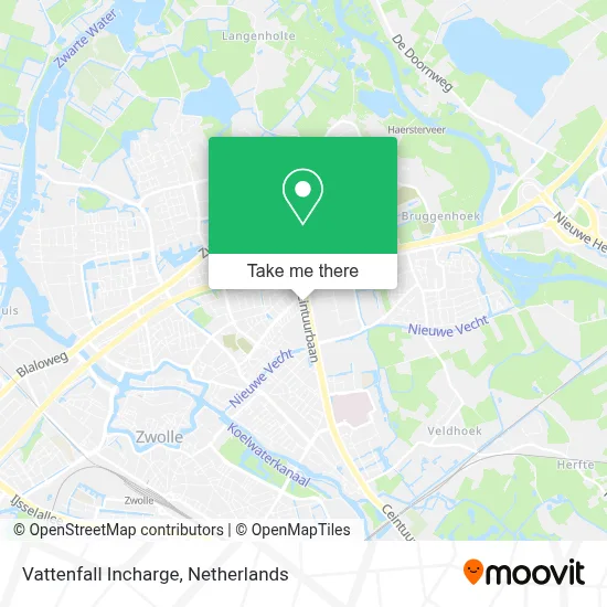 Vattenfall Incharge Karte