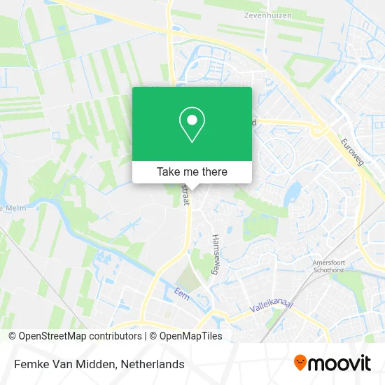 Femke Van Midden map