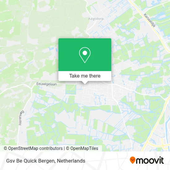 Gsv Be Quick Bergen map