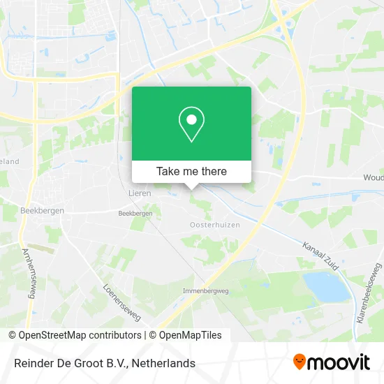 Reinder De Groot B.V. map