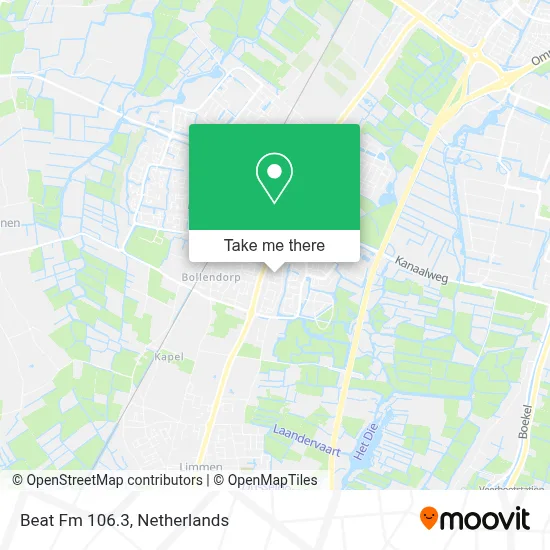 Beat Fm 106.3 map