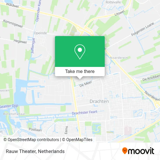 Rauw Theater Karte