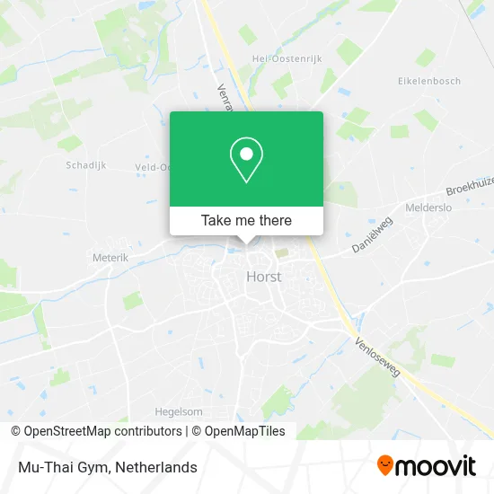 Mu-Thai Gym map