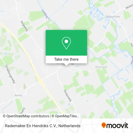 Rademaker En Hendriks C.V. map
