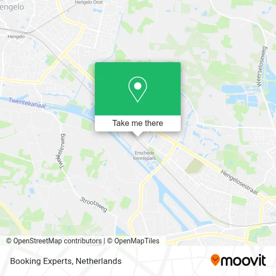 Booking Experts map