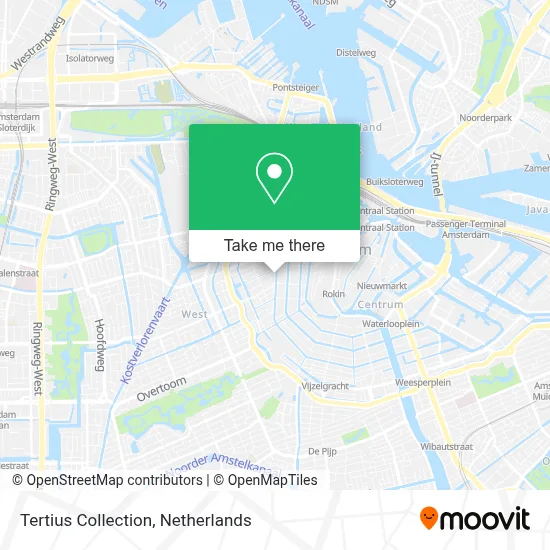 Tertius Collection map