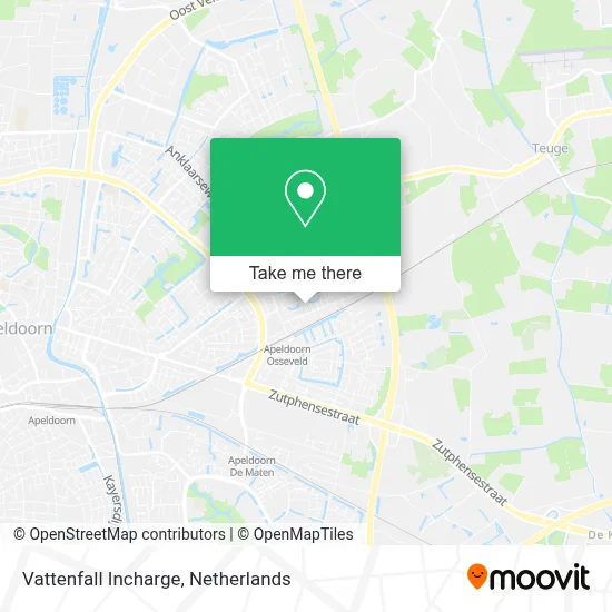 Vattenfall Incharge Karte