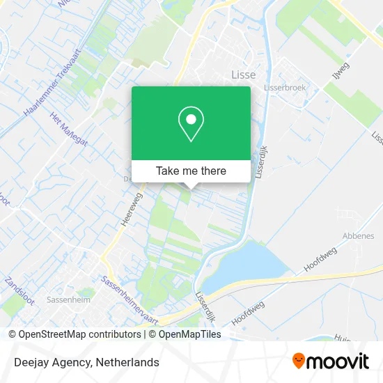 Deejay Agency map