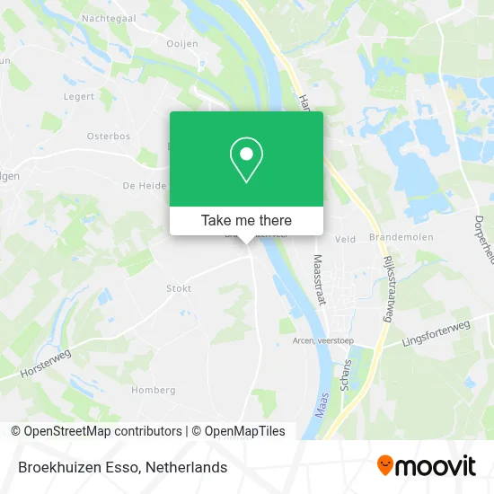 Broekhuizen Esso map