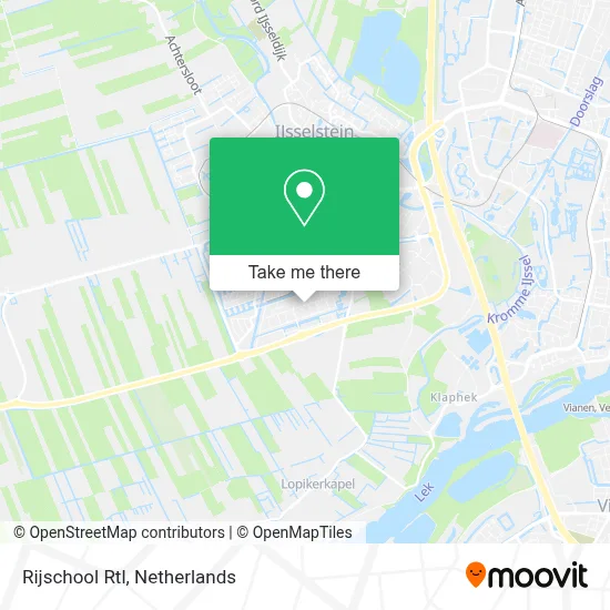 Rijschool Rtl map
