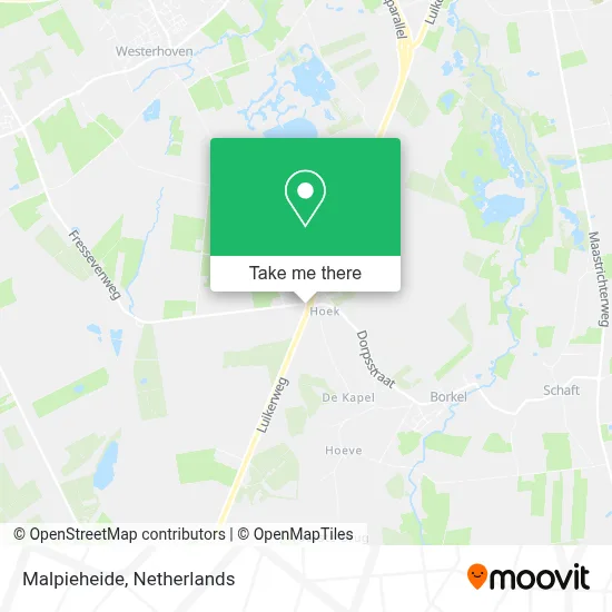 Malpieheide map