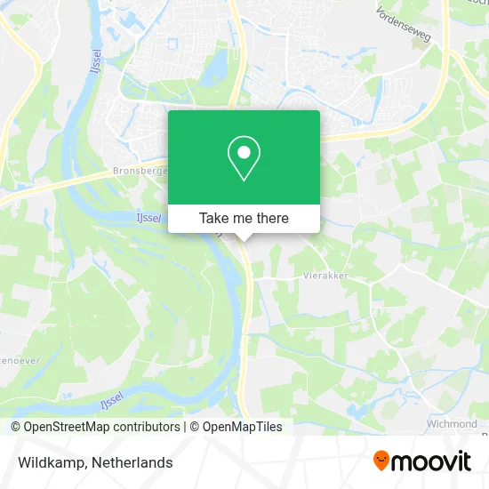 Wildkamp map