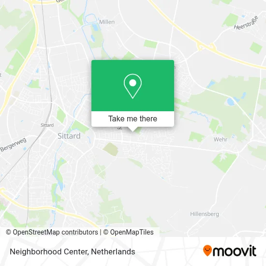 Buurtcentrum map