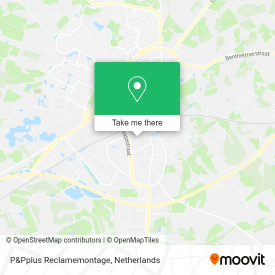P&Pplus Reclamemontage map