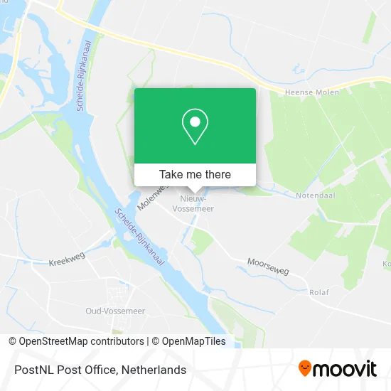Postnl Postkantoor map