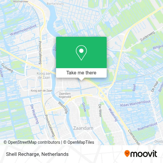 Shell Recharge map