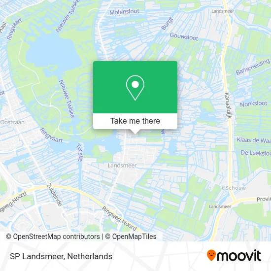 SP Landsmeer map