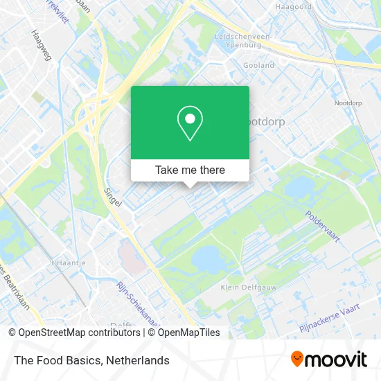 The Food Basics map