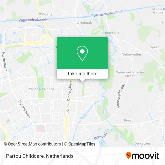 Partou Childcare map