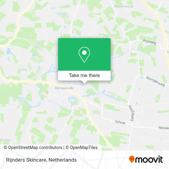 Rijnders Skincare map