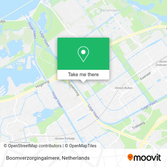 Boomverzorgingalmere map