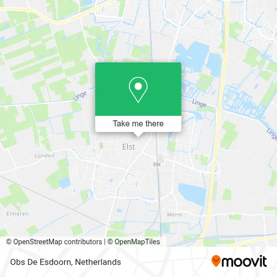 Obs De Esdoorn map