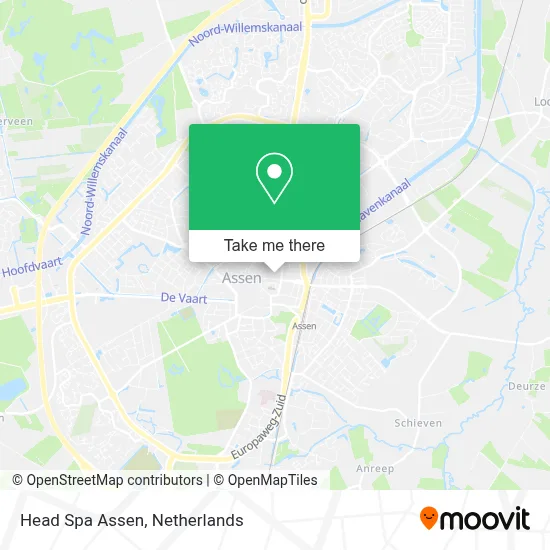 Head Spa Assen map