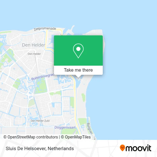 Sluis De Helsoever map