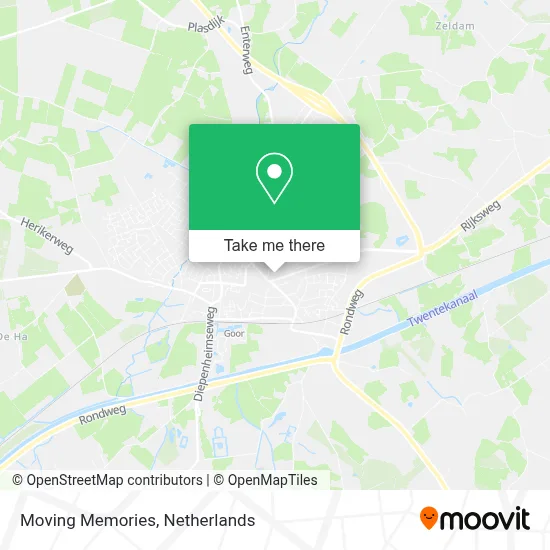 Moving Memories map