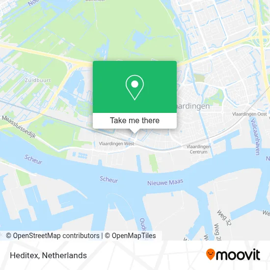Heditex map
